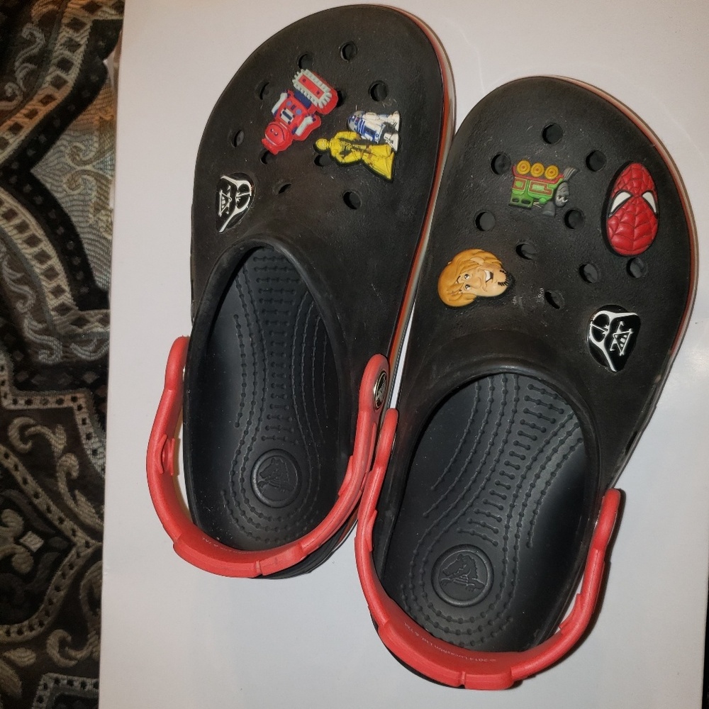 Youth Star Wars CROCS size 13
